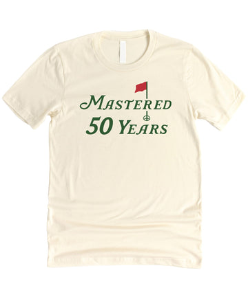 Mastered 50 Years Funny Golf Shirt | 50th Birthday Tee