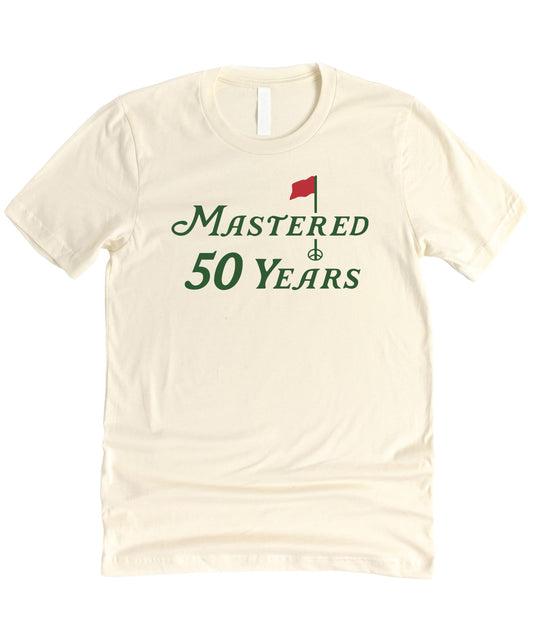 Mastered 50 Years Funny Golf Shirt | 50th Birthday Tee