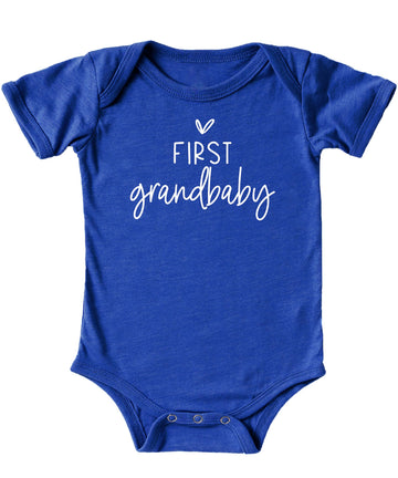 Olive Loves Apple First Grandbaby Infant Photoshoot and Pregnancy Reveal Bodysuit Outfit