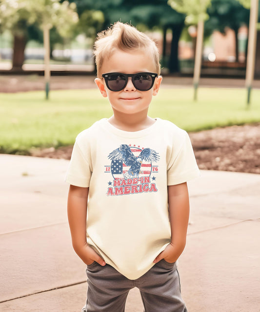 Made In America 1776 Matching Patriotic Tee