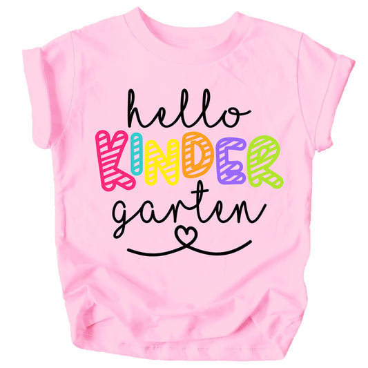 Hello Kindergarten First Day of School Gift Back to School