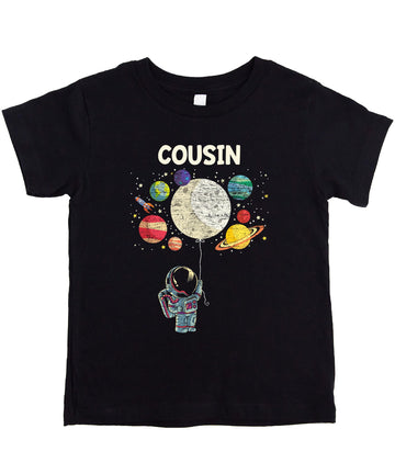 Astronaut Birthday Boy or Girl Matching Family Space Party Tee for Mom, Dad, & Siblings - Sold Individually