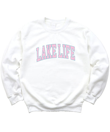 Cute Lake Life Sweatshirt for Women, Teens, and Girls Trendy Summer Pullover Sweater