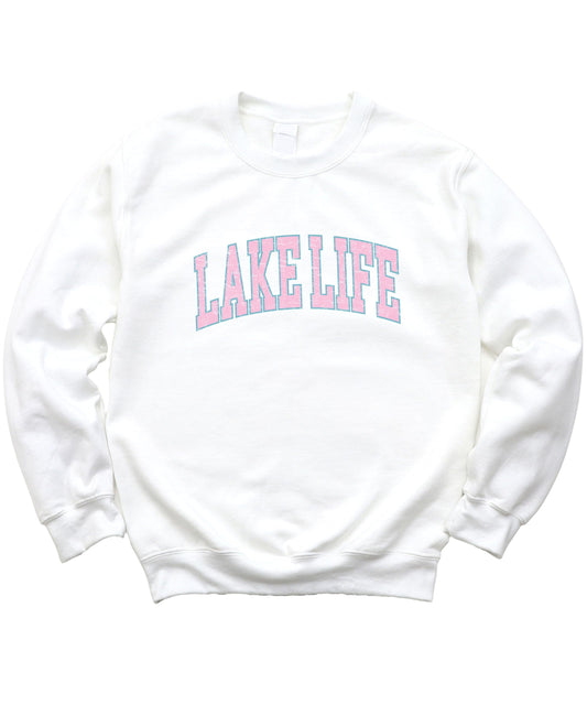 Cute Lake Life Sweatshirt for Women, Teens, and Girls Trendy Summer Pullover Sweater