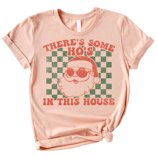 Funny holiday graphic tee perfect for Christmas parties and gift giving by Olive Loves Apple
