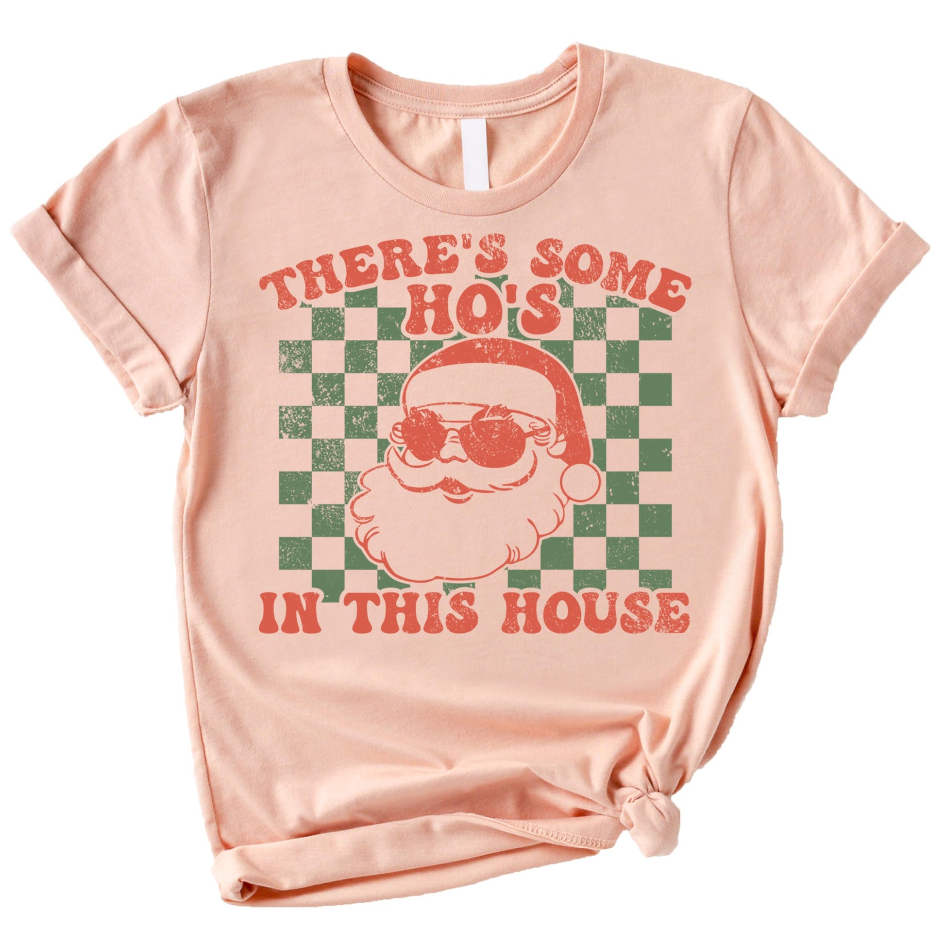 Funny holiday graphic tee perfect for Christmas parties and gift giving by Olive Loves Apple