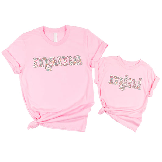 Mama and Mini Matching Floral Tee | Mommy and Me Shirt