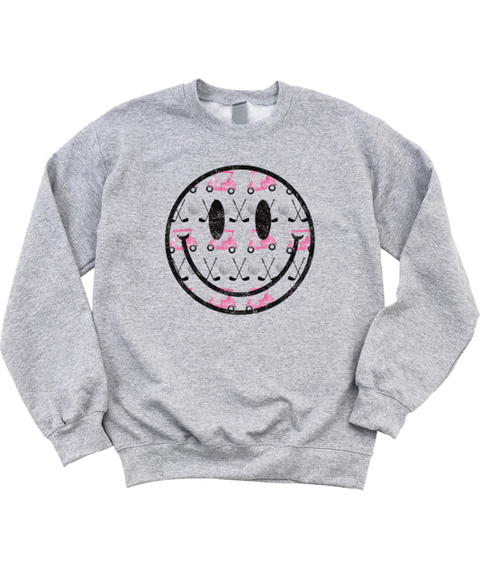 Happy Golf Sweatshirt for Women and Teens Trendy Golf Sports Pullover