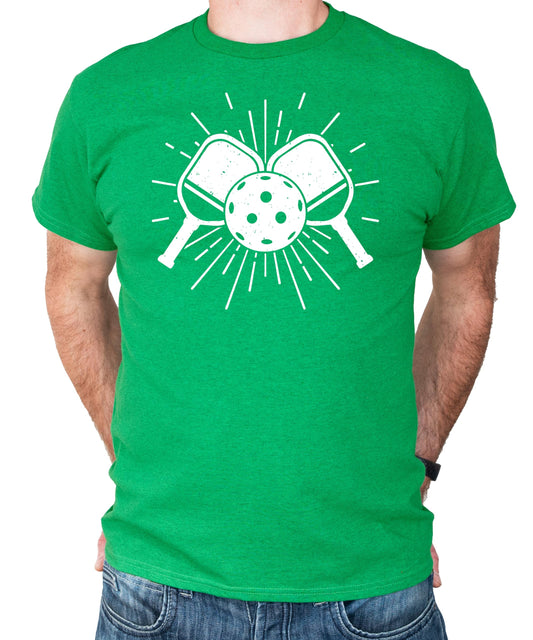 Trendy Pickleball Paddle Sports Tee for Men and Women