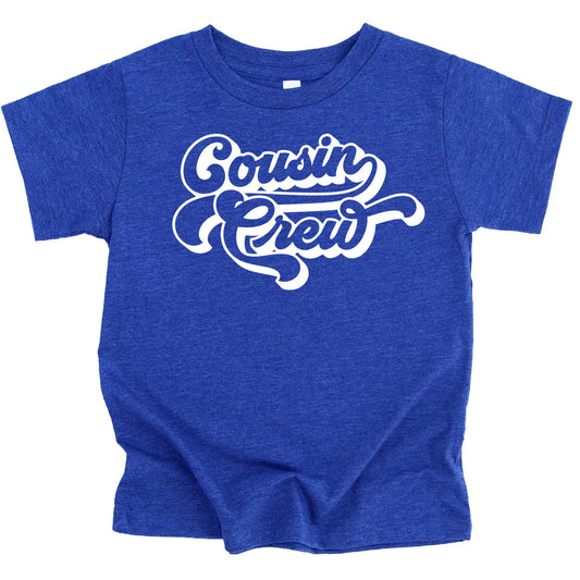 Vintage Retro Cousin Crew Matching Family T-Shirts & Bodysuits