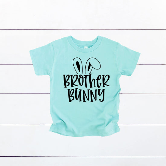 Flat lay of Baby Bunny Chill Easter infant bodysuit showing full graphic design