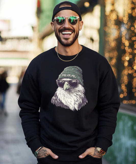 Eagles Football Sports Sweatshirt for Men Women Youth and Toddler Boys